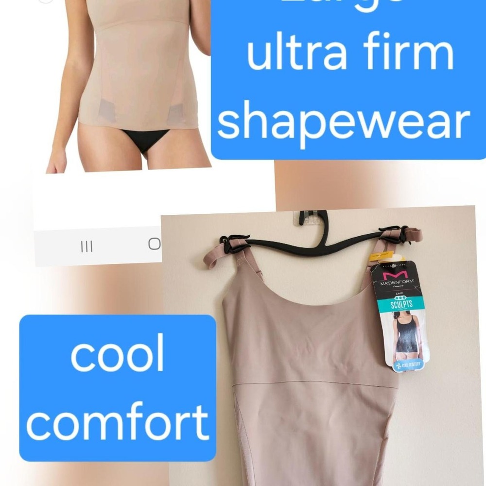 Maidenform women's shape wear large extra firm new
